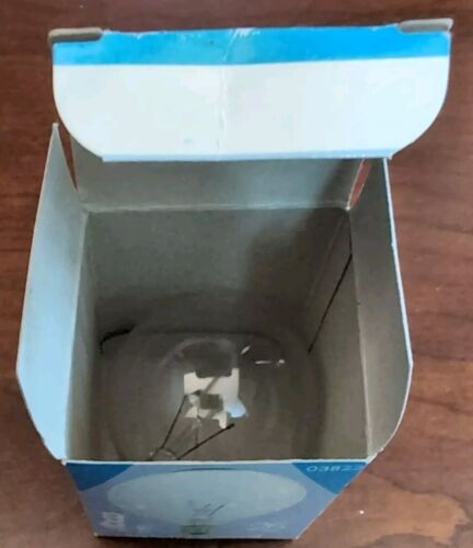 NOS (1) ABCO 25W Complexion Light Bulb G-16 1/2 Clear #03822 Candelabra Base - Picture 4 of 4
