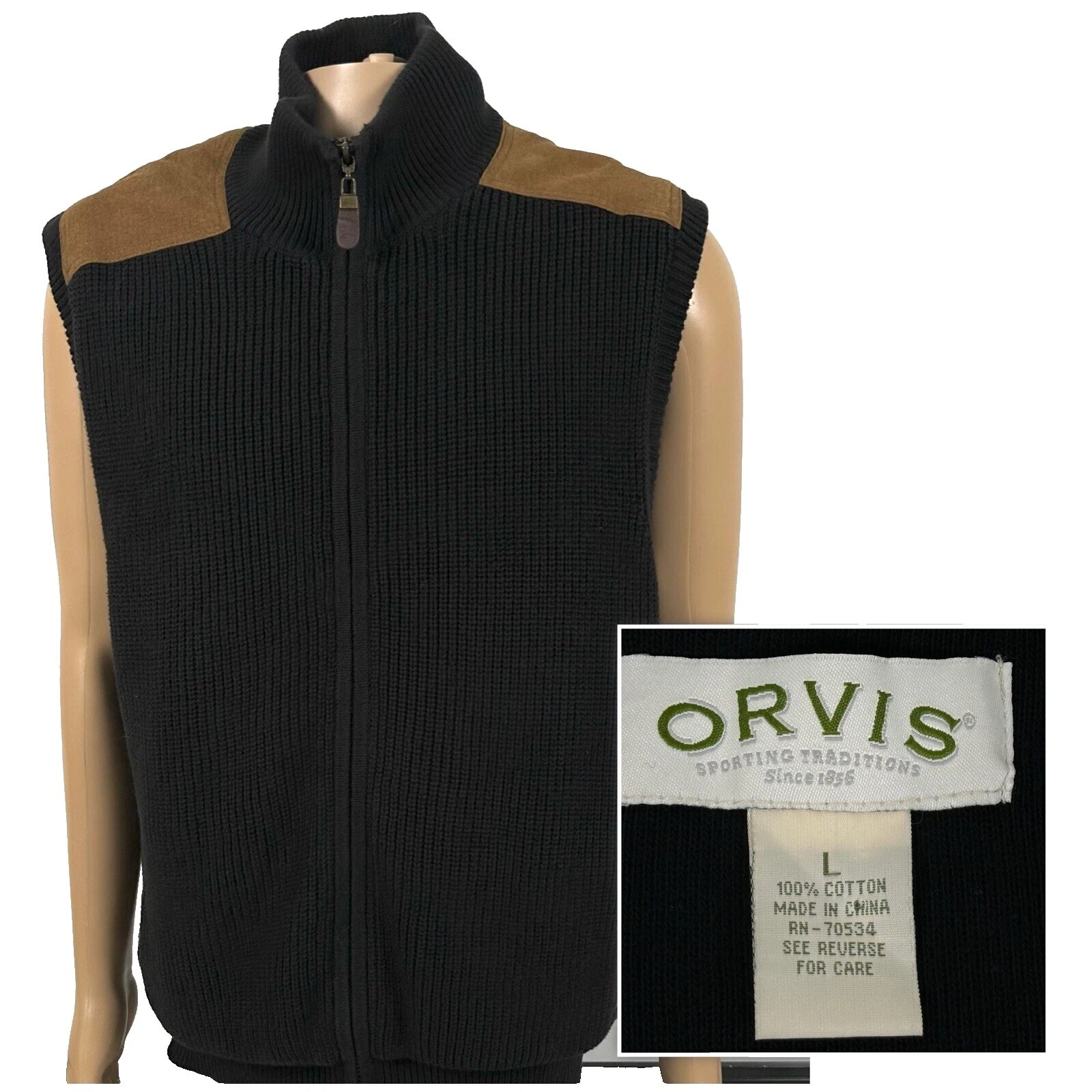 Suéteres Orvis Chaleco para De hombre