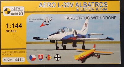 Mark 1 Models N.14414 1/144 Aero L-39V Albatros & Letov KT-04 Neu