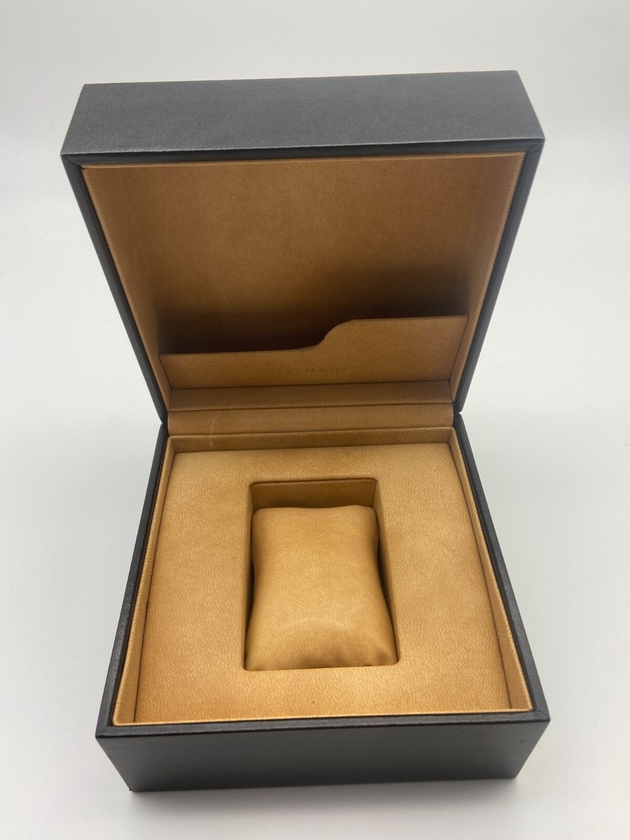 Bvlgari Watch Box Case Black with Booklet #938 | eBay