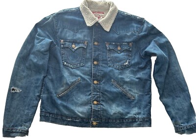 TRUE RELIGION Jimmy Sherpa BIGT row M」 True Religion Sherpa