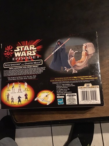 Star Wars Episode I: hasbro Sith Speeder and Darth Maul Action Figure - Picture 3 of 6