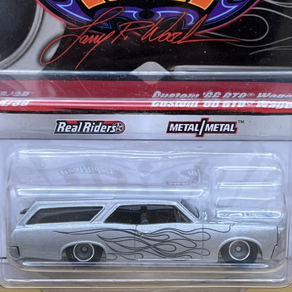 ホットウィール Custom '66 GTO Wagon　ラリーズガレージ 2009 Hot Wheels GRAY CUSTOM 66 GTO WAGON Larrys Garage Super