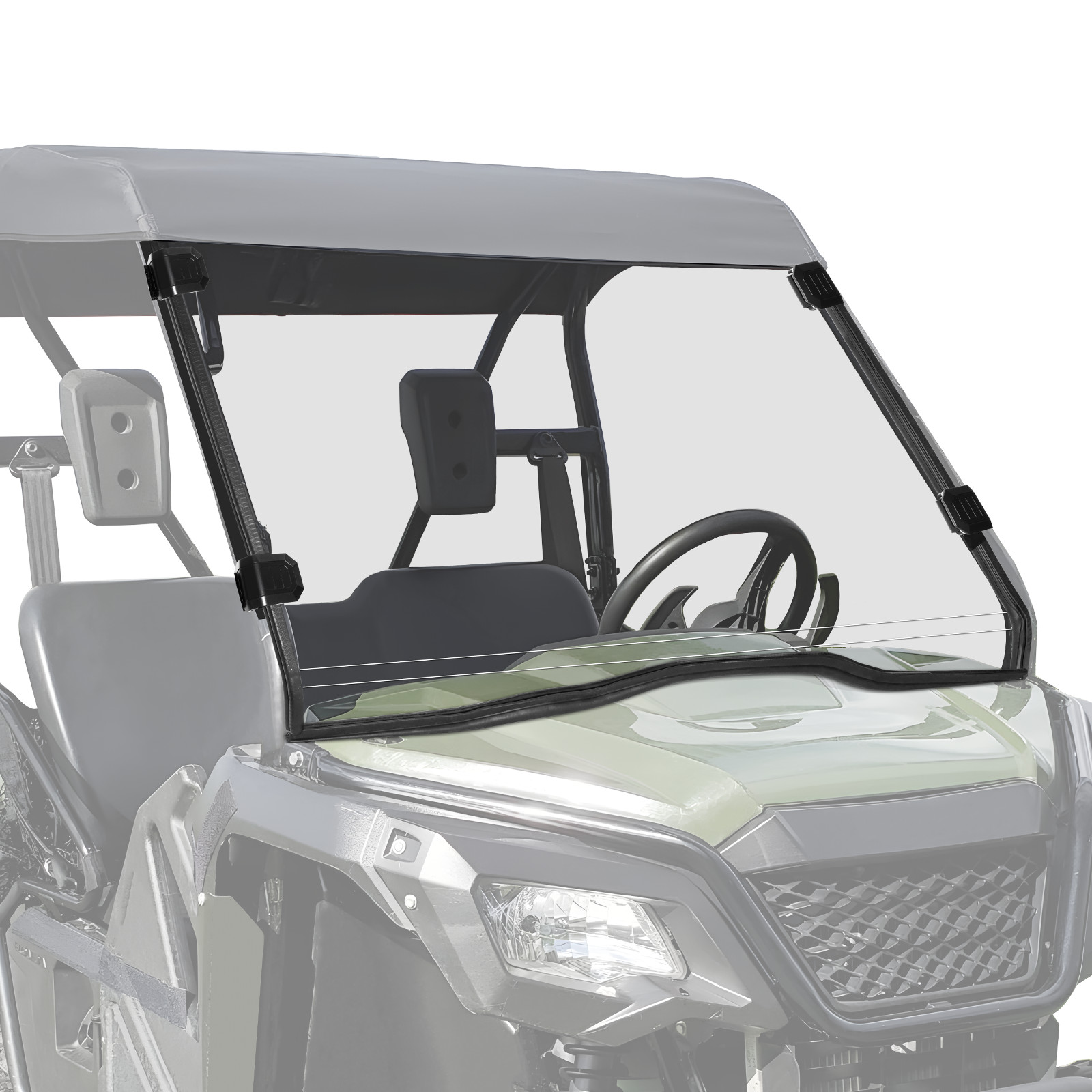 Full Windshield Scartch Resistance For Honda Pioneer 500 2015-2023/ 520 2021+