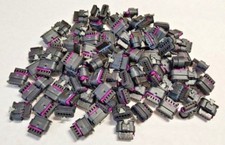 (98) Qty. of 1-1718806-1 TE Connectivity / AMP Brand Wire Connector Housings