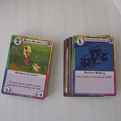 Adventure Time Card Wars BMO vs Lady Rainicorn 2013 card game complete in box - Picture 18 of 19