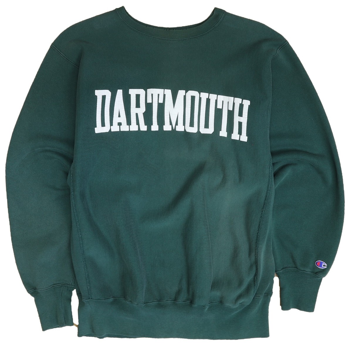 Vintage Dartmouth Big Green Champion Reverse Weave Sweatshirt Size 