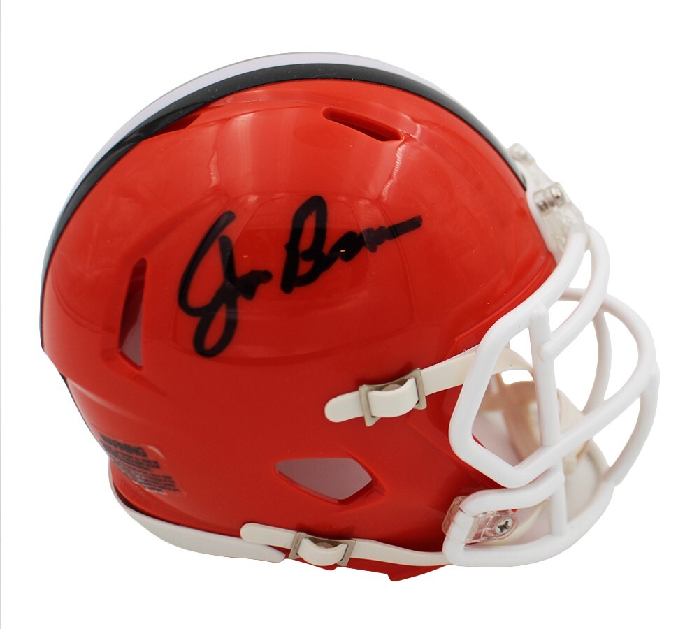 Jim Brown Autographed Signed Cleveland Browns Speed Throwback NFL Mini Helmet 