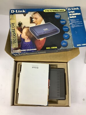 D-Link DES-1005D 5 Port 10/100 MBPS Switch