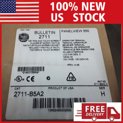 2711-B5A2 AB PanelView Standard Terminal Brand New In Box Free Shipping