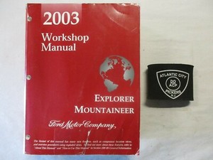 2003 FORD EXPLORER MERCURY MOUNTAINEER SERVICE SHOP REPAIR MANUAL | eBay