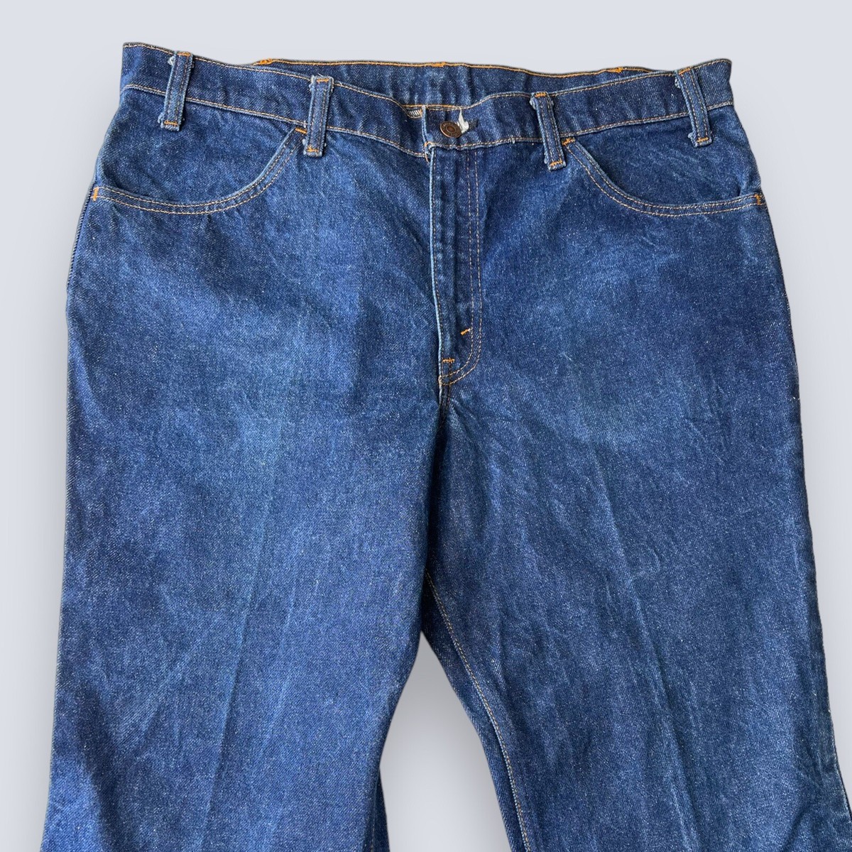 70’s Levi’s 684 W26 L30 Vintage 70s Levi's 684 Big Bells Bell Bottoms Orange Tab