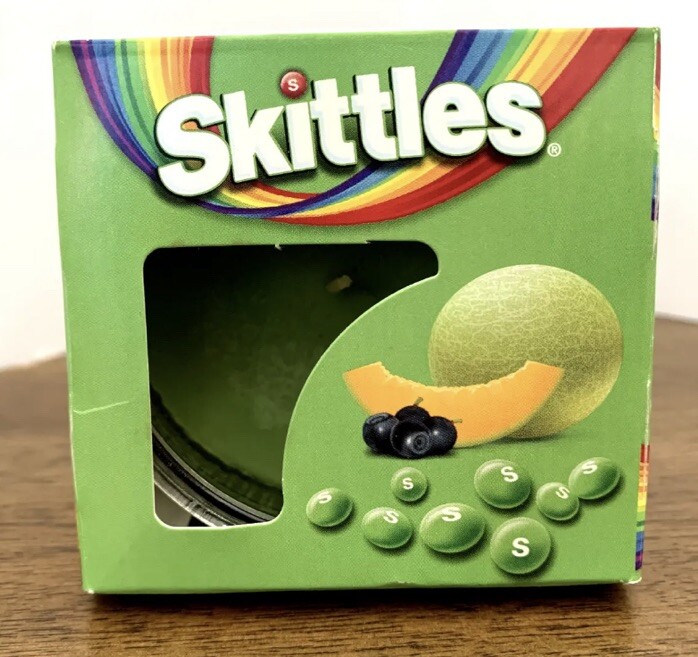Skittles Scented Candle Melon Berry New Unopened 3 ounce eBay