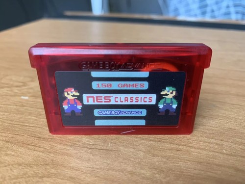 150 in 1 Gba Gameboy Advance Nes Classics - Metroid, Super Mario Bros 3 & mehr