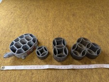 LOT KENZAN IKEBANA Japanese Traditional Flower Arrangement Metal set 200170624