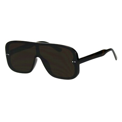 Square Rectangular Shield Sunglasses Retro Unisex Fashion Shades UV 400