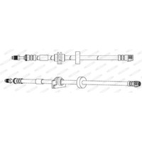 Ferodo Bremsschlauch FüR Renault Laguna III Grandtour KT0/1 2.0 16V 1.5 Dci