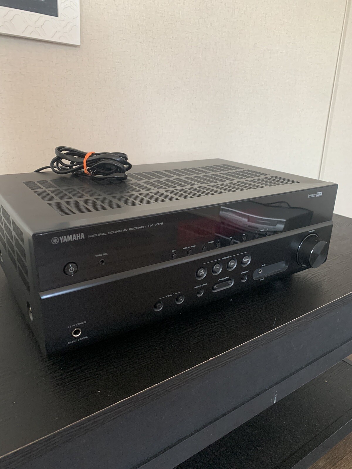Yamaha RXV379 AV Receiver 5.1 Channel Natural Sound HDMI (Tested