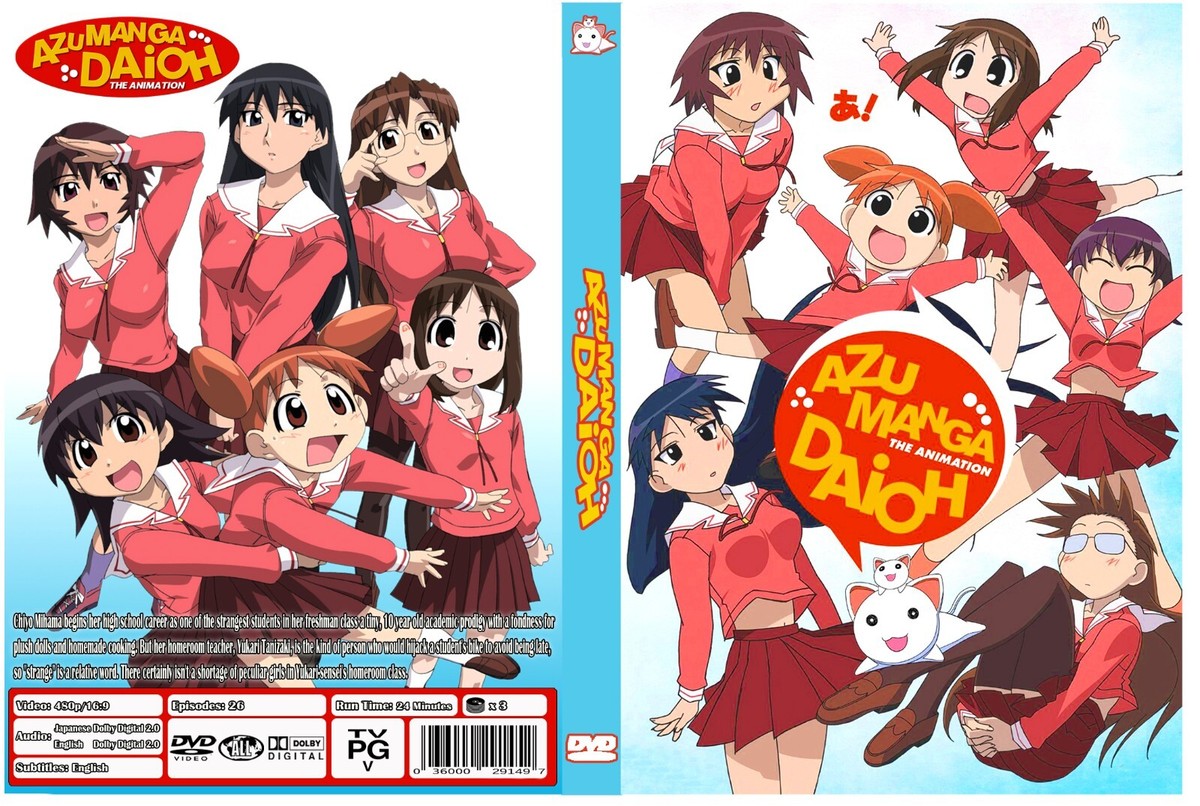 Azumanga Daioh Complete Series Episodes 1-26 Dual Audio