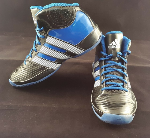 adidas Mid Men's Basketball Shoes Size 6 Boys Blue Yellow High Tops Athletic for sale online | eBay