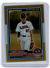 2023 Panini Stars & Stripes BRONZE, SILVER & GO;D Stunner Gonzales USA #8