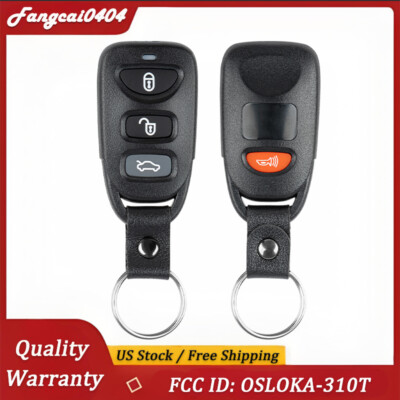 For 2006-2010 Hyundai Sonata Sedan 4-Door Remote Control Car Key Fob OSLOKA-310T