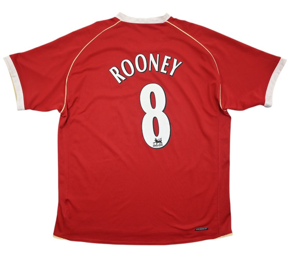【マンチェスターU】【M】NIKE サッカーユニフォーム AIG 刺繍ロゴ Manchester United Training Football Sweatshirt 2007/08