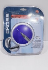 KOSS Portable CD Player KS5302-7 Headphones Compact Disc