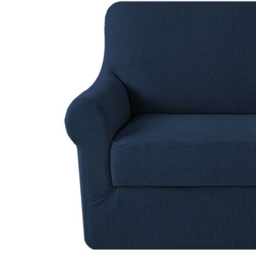 2 Pieces Stretch Sofa Covers Couch Covers Sofa Slip Covers Form Fit 1/2/3 Seater - Picture 11 of 18
