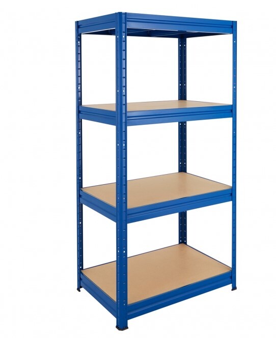 BiGDUG 4 Tier Garage Shelving Unit Wide Heavy Duty Storage Boltless