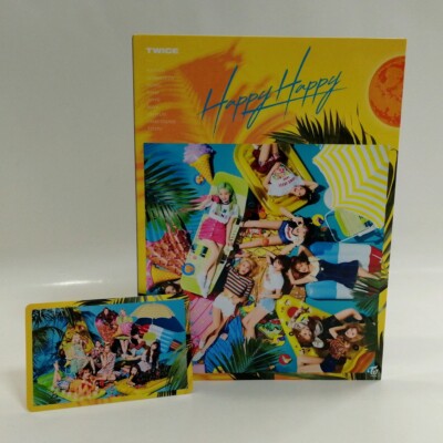 twice 4thシングル HAPPY HAPPY