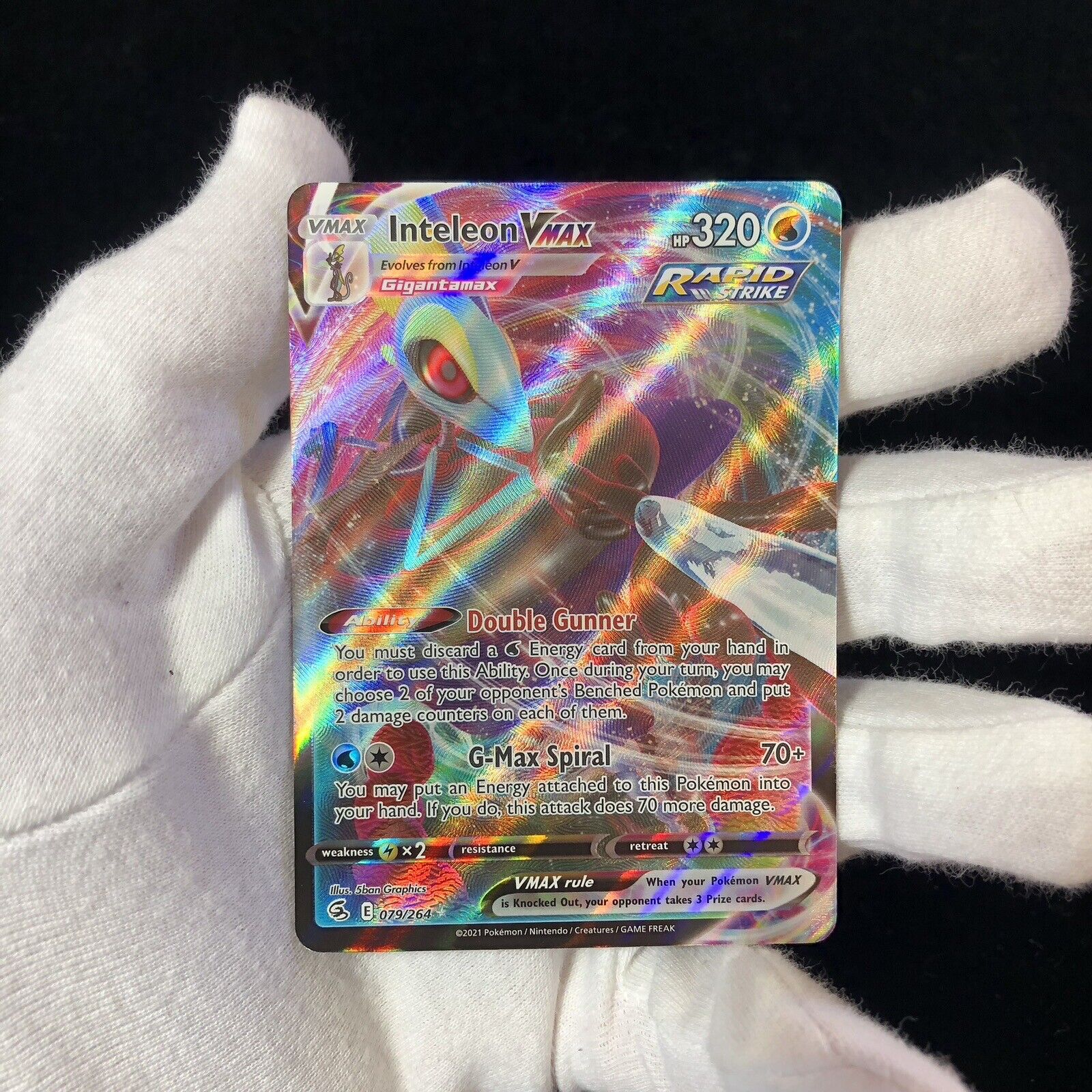 High Class Deck Double Box Gengar Inteleon Vmax Pokémon 