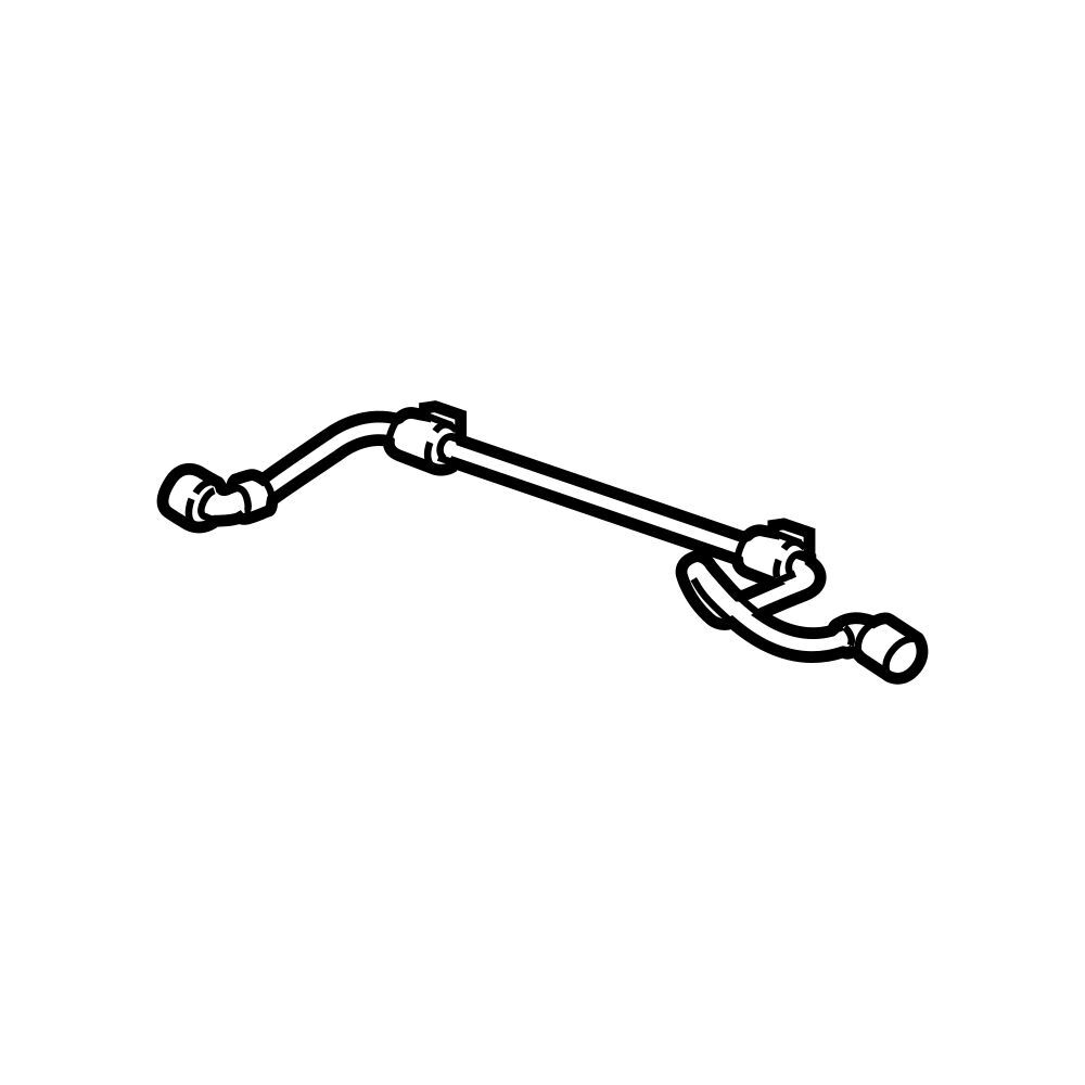 Genuine OEM Engine Coolant Overflow Hose for BMW 17127535559 for 