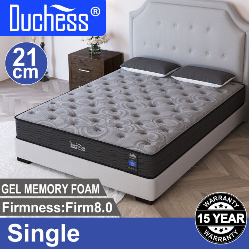 Duchess Mattress Queen Double King Single Bed Pocket Spring Gel Memory Foam - Picture 13 of 27