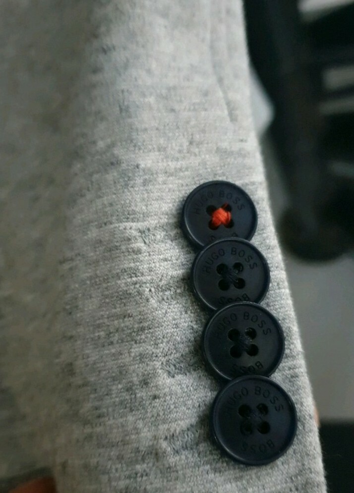 Veste blazzer costume hugo boss homme grise taille S EU 46 regular fit