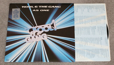 Kool & The Gang - As One LP - 1982 USA De-Lite Let's Go Dancin'