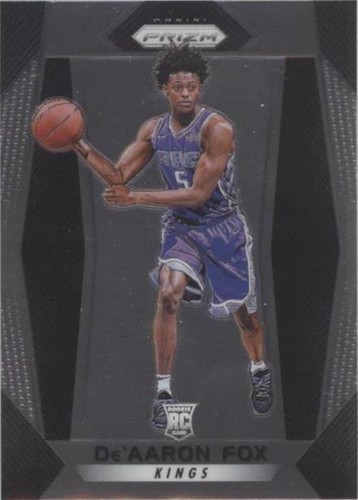 NBA Prizm De’Aaron Fox RC silver PSA10 2024-25 Prizm Basketball - De'Aaron Fox - Silver Cracked Ice Prizm
