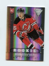 13/14 PANINI TITANIUM ROOKIE RC #275 REID BOUCHER 08/15 DEVILS *63673