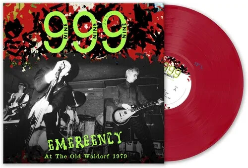 999 - Live 1979 USA : LTD RED Vinyl LP *Emergency At The Old Waldorf *in stock - Foto 1 di 1