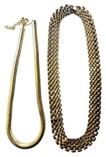 VTG Gold Tone Statement Necklace Choker Whiting Davis Unbranded YOU PICK