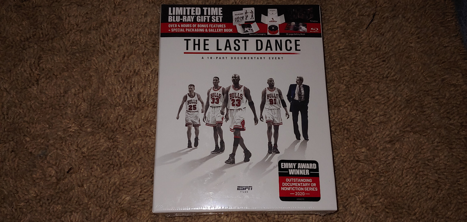 Blu Ray Espn Bulls Documentary The Last Dance ESPN Michael Jordan