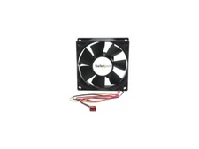 StarTech.com 80x25mm Dual Ball Bearing Computer Case Fan with TX3 Connector - Bl