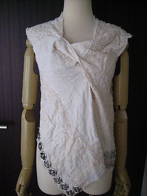 Comme Des Garcons Junya Watanabe Embroidered Snap Tops Comme Des Garcons Junya Watanabe Embroidered Snap Tops