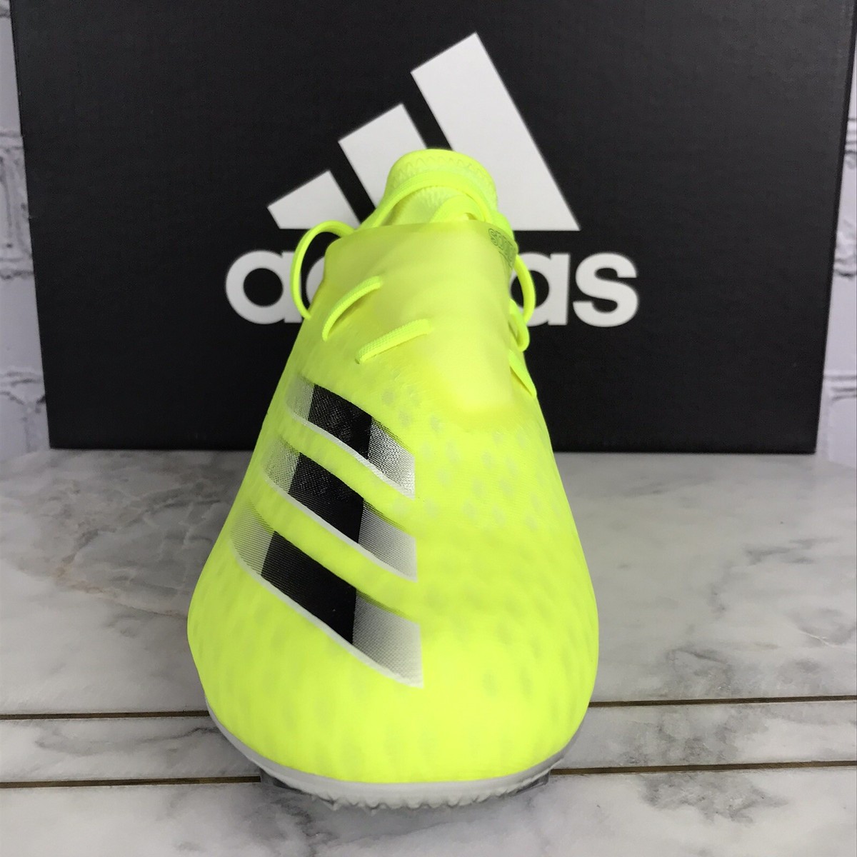 adidas X Ghosted.2 FG Mens Athletic Neon Soccer Cleats Shoe 