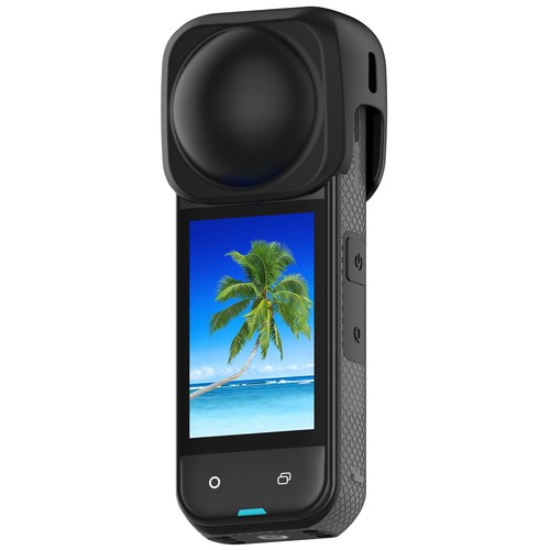 Silicone Lens Protective Cover Guard Case for Insta360 X4 X5 Camera Accessories - Picture 4 of 28