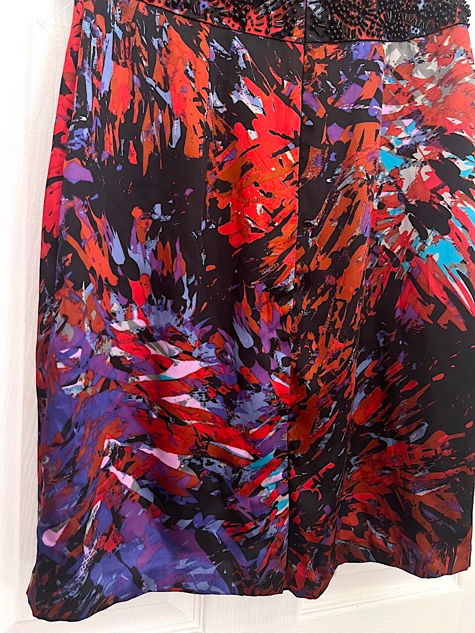 NWT BCBGENERATION ROUGE MULTICOLOR STRAPLESS BEAD… - image 4