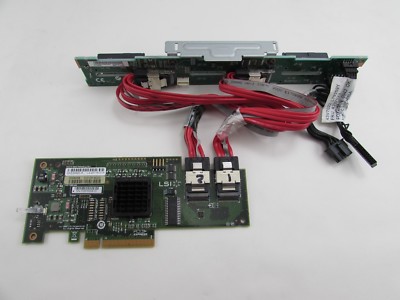 IBM 44E8690 ServerRAID BR10I RAID Controller SAS3082E-R + 43V7071 BP + Cables