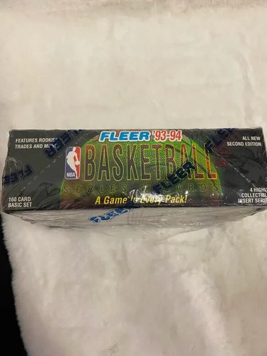 New 1993-94 Fleer Basketball Series 2 Box Factory Sealed - Picture 3 of 6