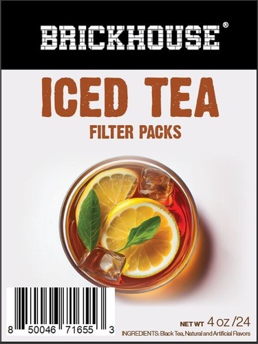 Paquetes de filtro de té helado Brickhouse, paquetes de filtro de 24/4 oz - Imagen 2 de 5