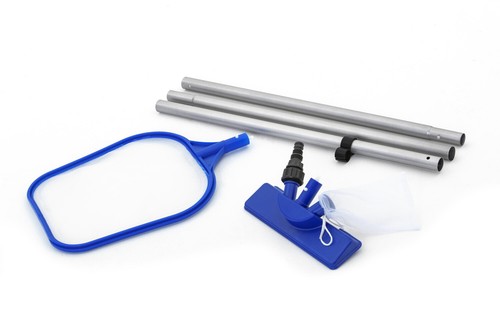 Bestway Poolpflege Set Poolsauger Teleskopstange Poolkescher Poolreniger 58013 - Bild 12 von 12